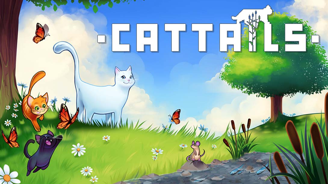 猫尾 变猫.Cattails