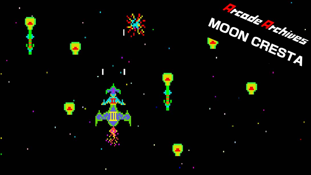 月冠登陆艇 Arcade Archives Moon Cresta