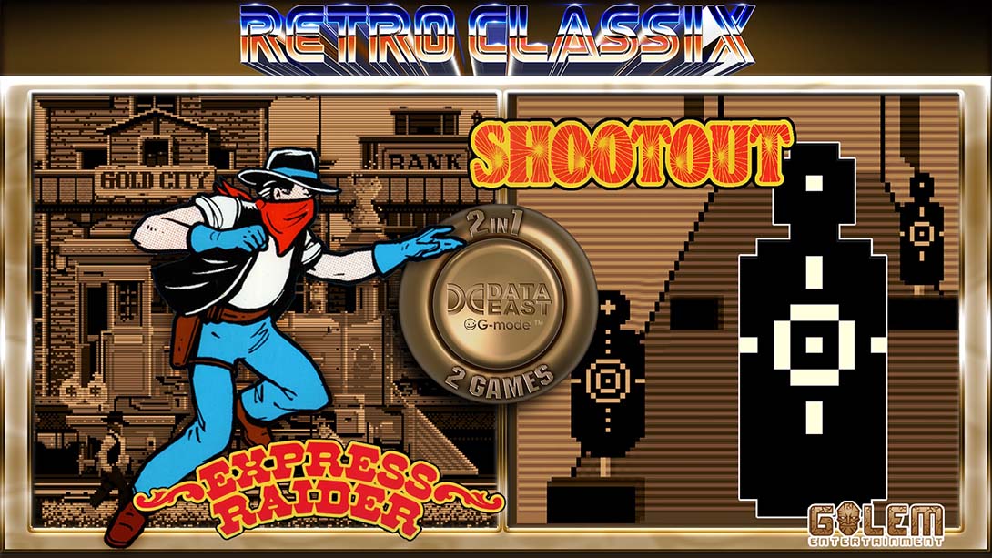 Retro Classix 2 in 1 Express Raider & Shootout