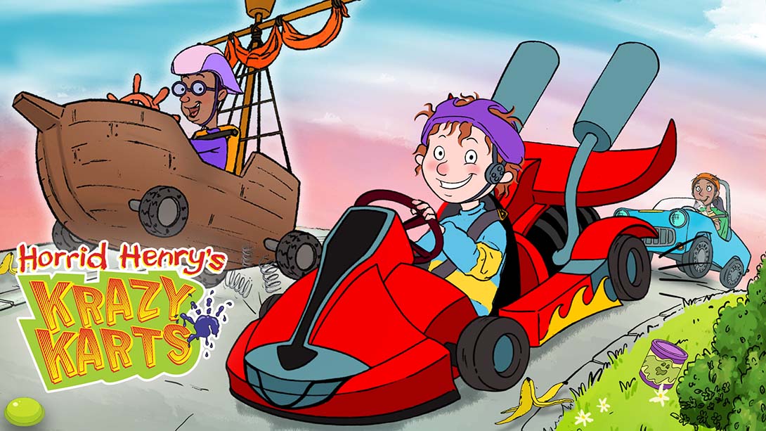 可怕的亨利的疯狂卡丁车 Horrid Henry's Krazy Karts