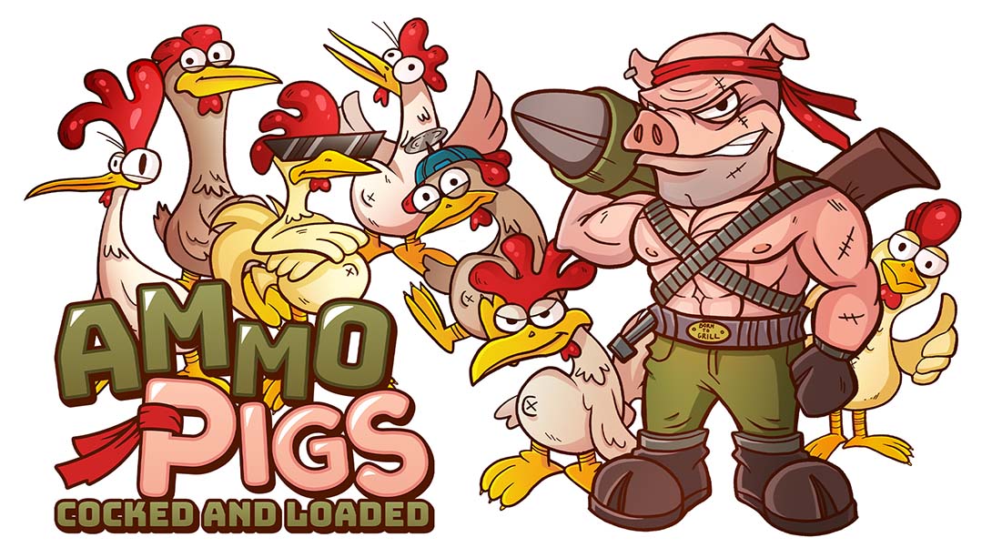 弹药猪：竖起并装载 Ammo Pigs: Cocked and Loaded