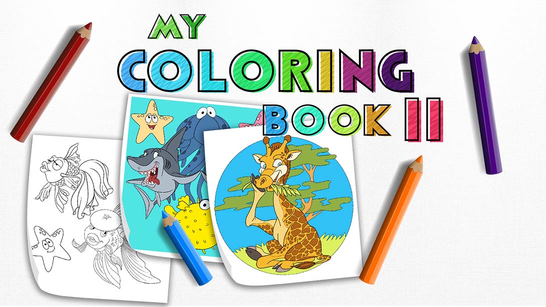 我的图画书 2 My Coloring Book 2