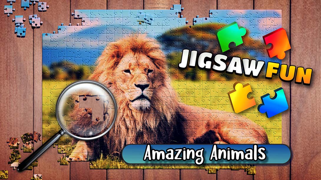 快乐拼图：迷人的动物 Jigsaw Fun: Amazing Animals