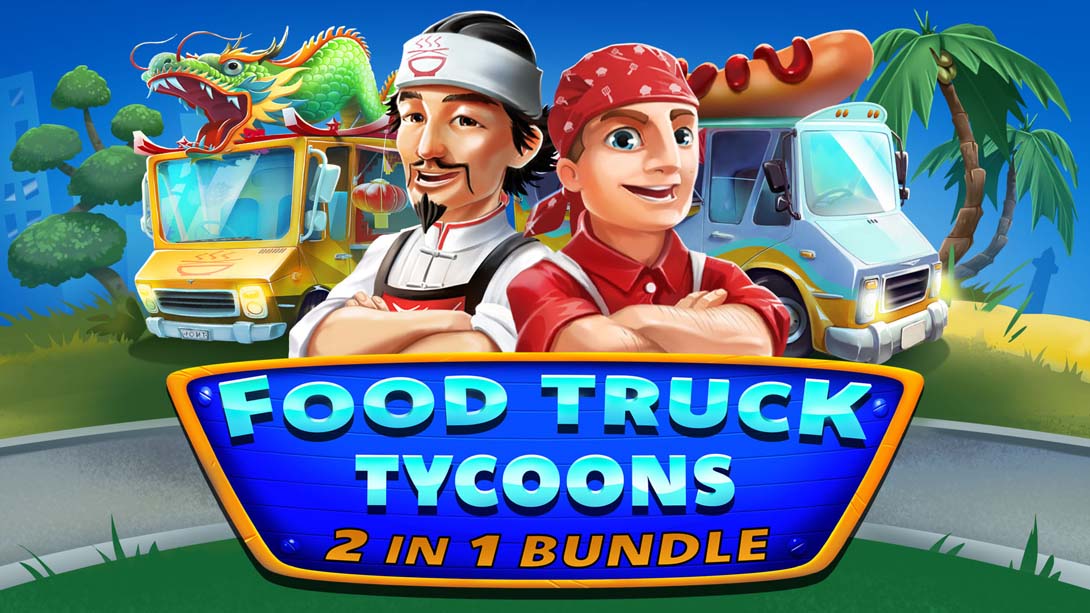 【美版】烹饪大亨 二合一 Food Truck Tycoons - 2 in 1 Bundle