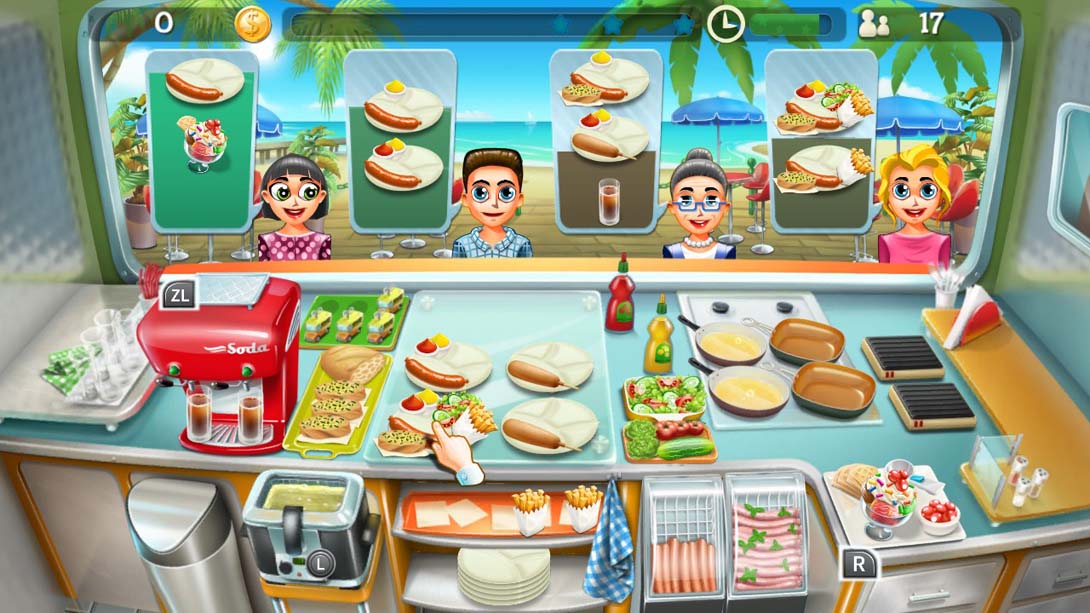 【美版】烹饪大亨 二合一 Food Truck Tycoons - 2 in 1 Bundle截图