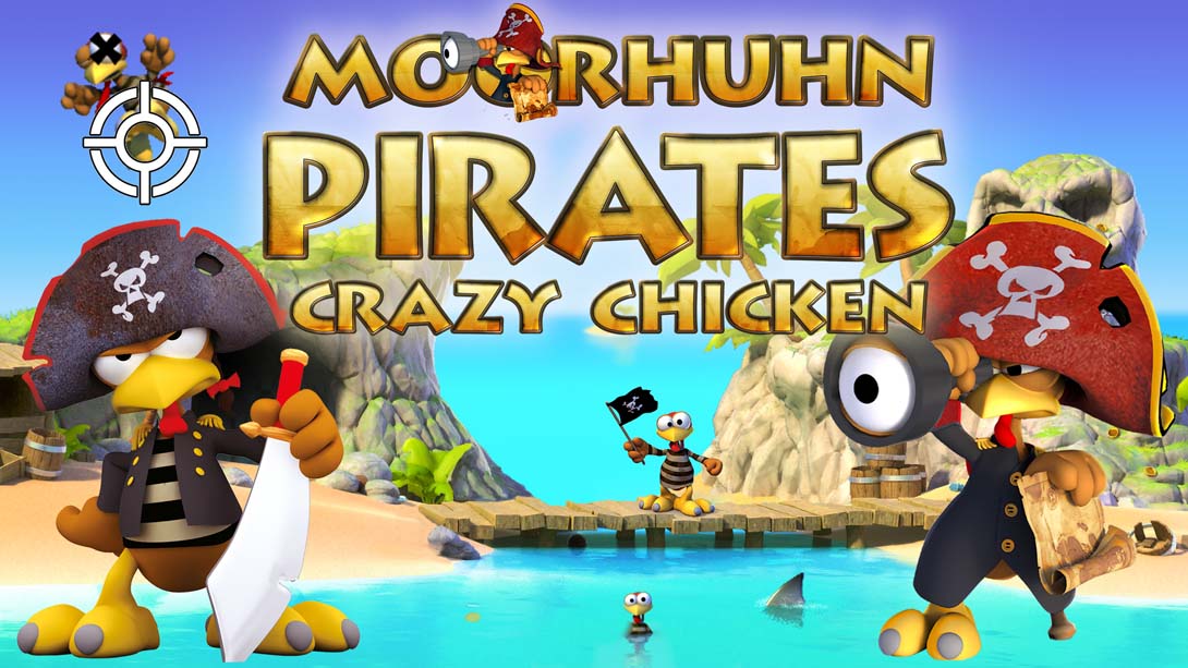 摩尔洪海贼团 - 疯鸡海贼团  Moorhuhn Pirates - Crazy Chicken Pirates