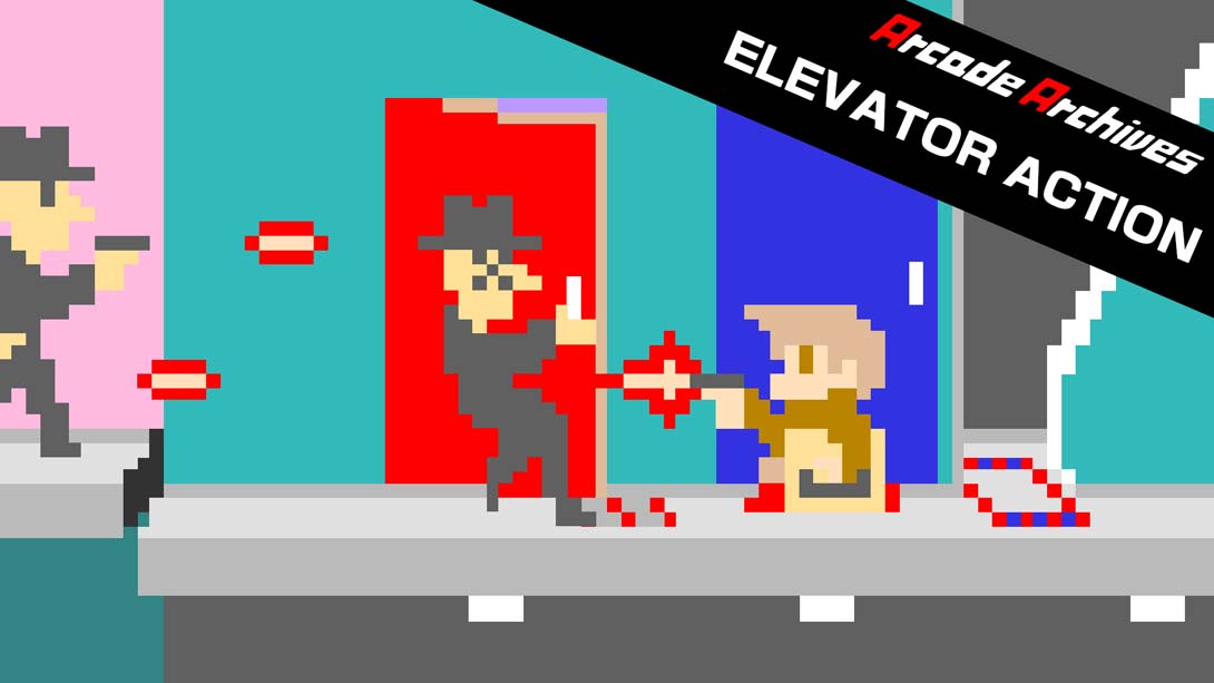 【美版】街机档案：电梯大战 .Arcade Archives ELEVATOR ACTION