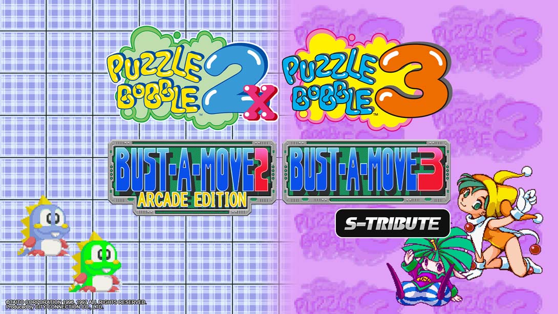 泡泡龙2X & 泡泡龙3 Puzzle Bobble2X/BUST-A-MOVE2 Arcade Edition & Puzzle Bobble