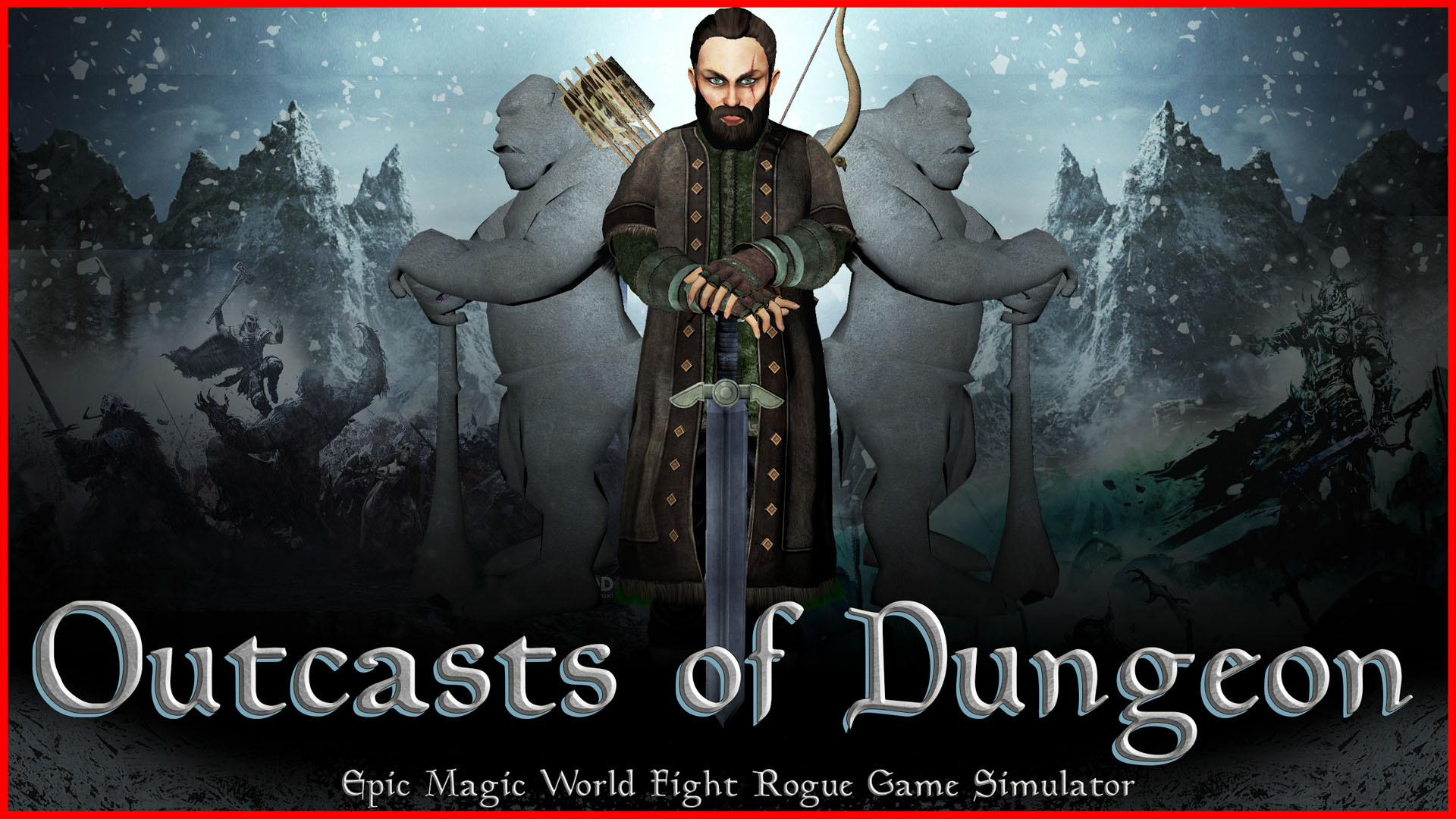 史诗魔法 Outcasts of Dungeon: Epic Magic World Fight Rogue Game Simulator