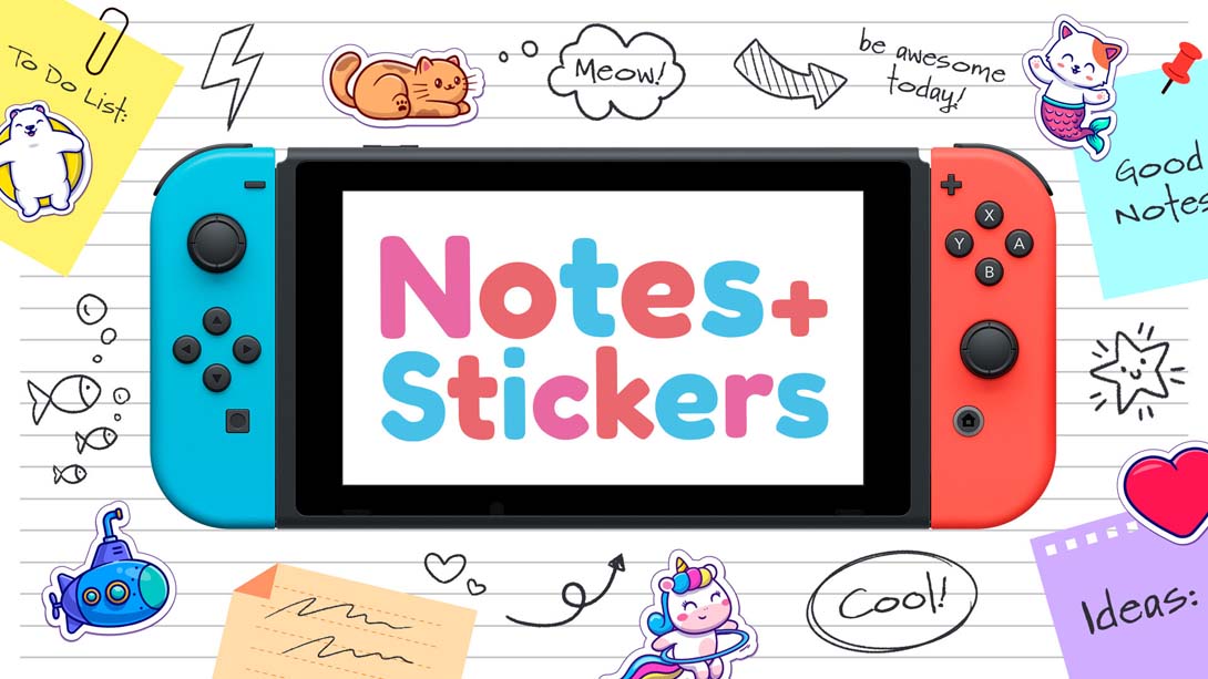 【美版】笔记+贴纸 Notes + Stickers