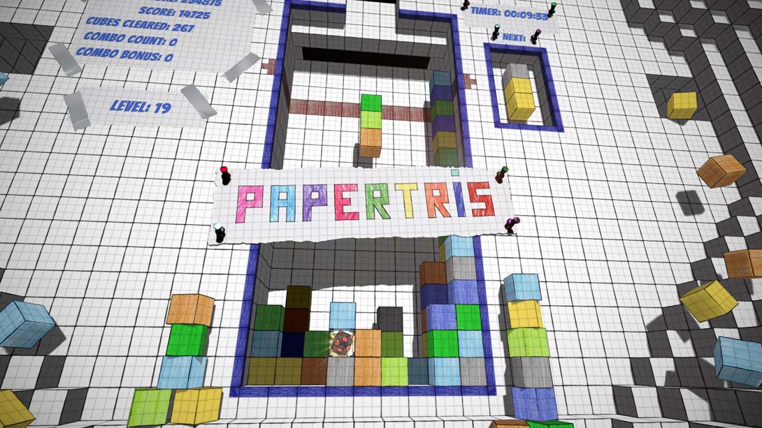 纸质方块 .Papertris