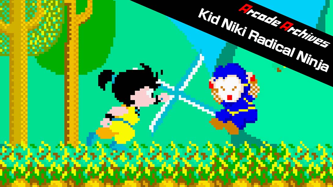 街机档案：快杰洋枪 .Arcade Archives Kid Niki Radical Ninja