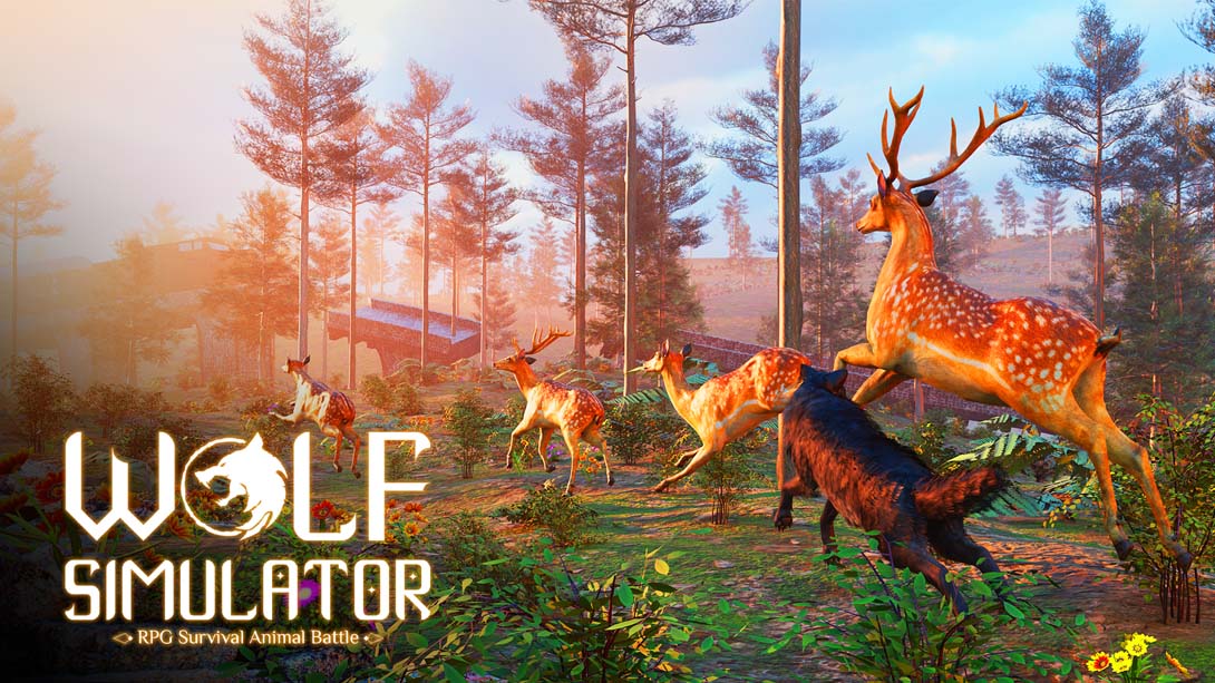 狼生存模拟器 Wolf Simulator: RPG Survival Animal Battle