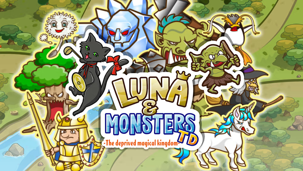 露娜与怪兽塔防 被剥夺的魔法王国 .Luna & Monsters Tower Defense -The deprived magical kingdo