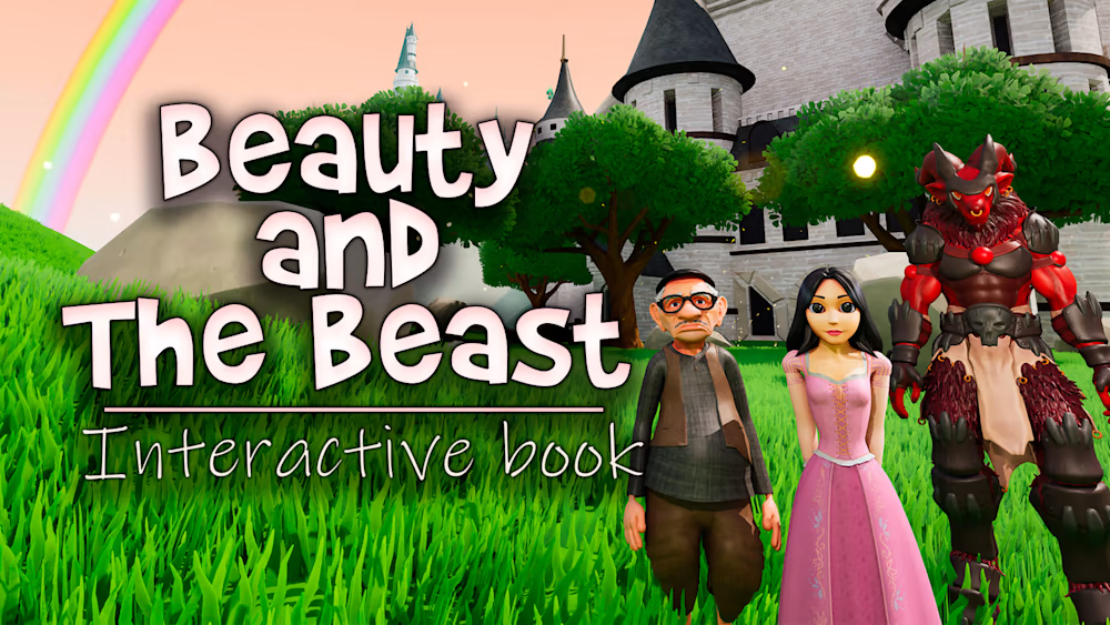 美女与野兽：互动书 Beauty and the Beast: Interactive Book