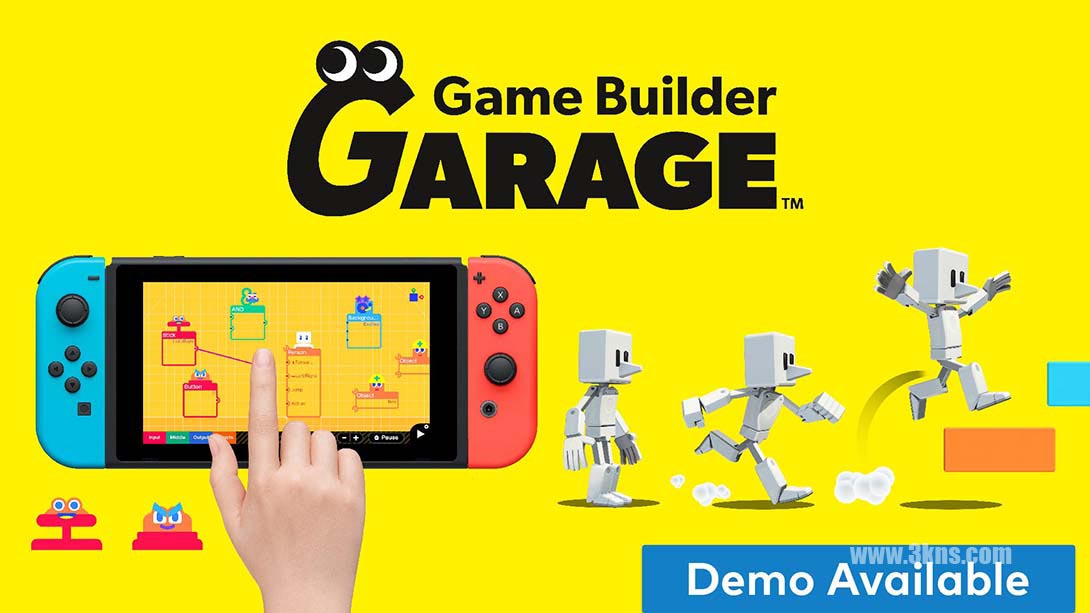 【美版】附带导航！一做就上手 第一次的游戏程式设计 .Game Builder Garage