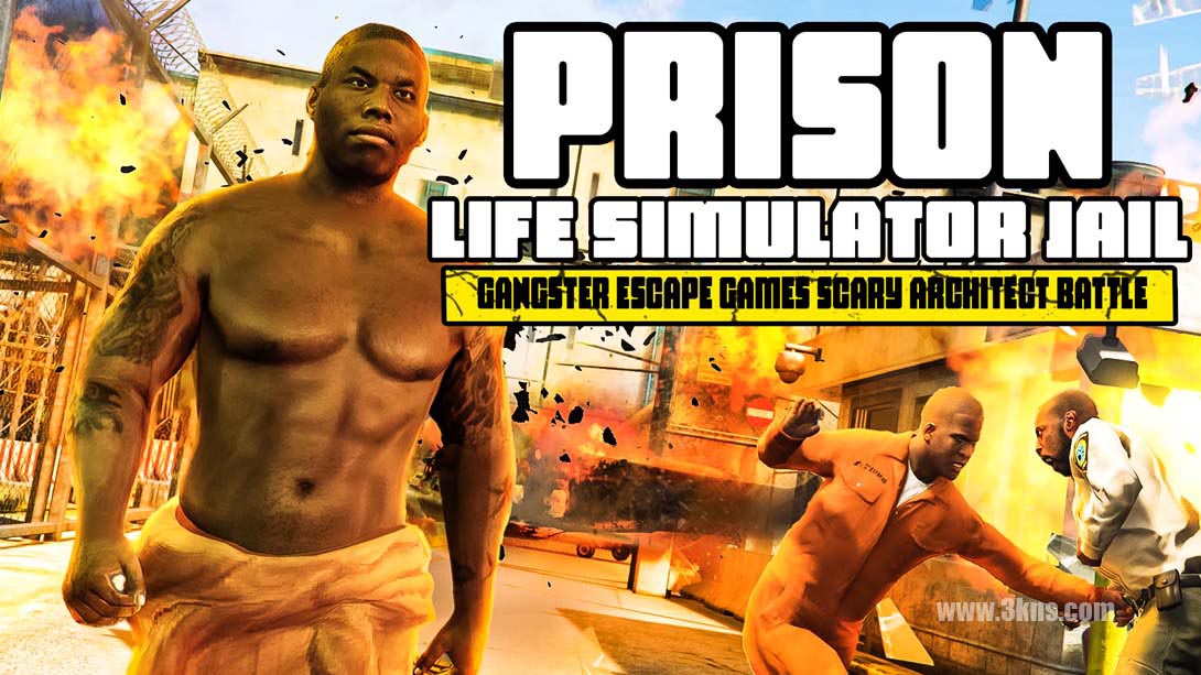 Prison Life Simulator Jail - Gangster Escape Games Scary