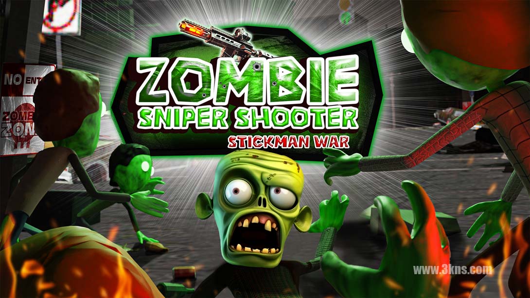 僵尸狙击射击-棍棒战争 Zombie Sniper Shooter - Stickman War