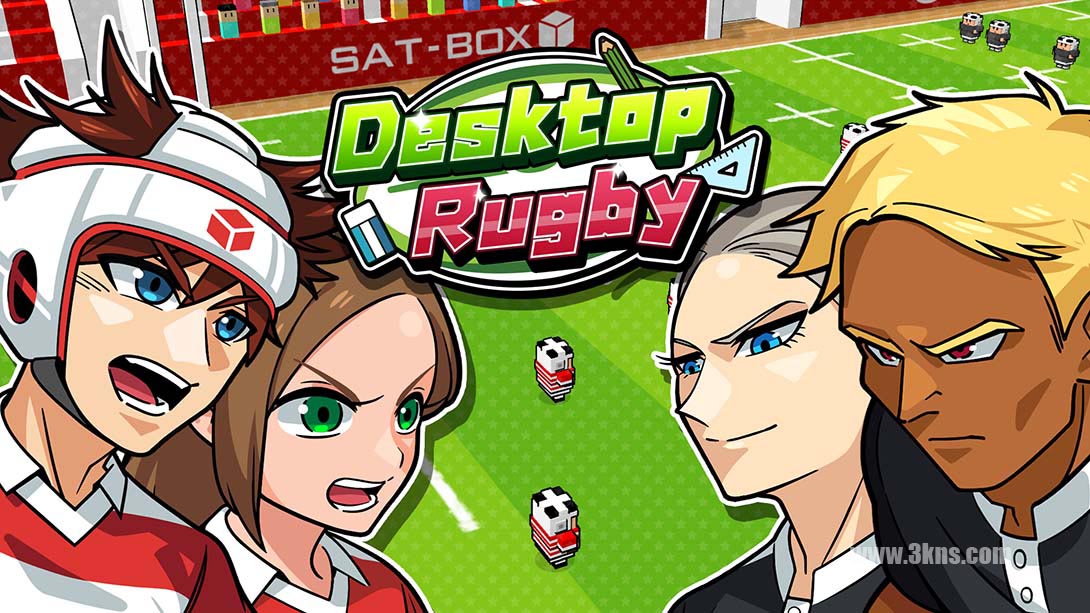 【美版】桌上橄榄球 .Desktop Rugby