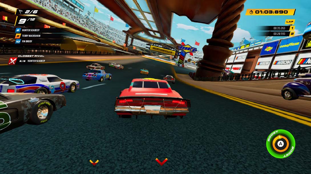 【美版】纳斯卡街机赛车 .NASCAR Arcade Rush截图