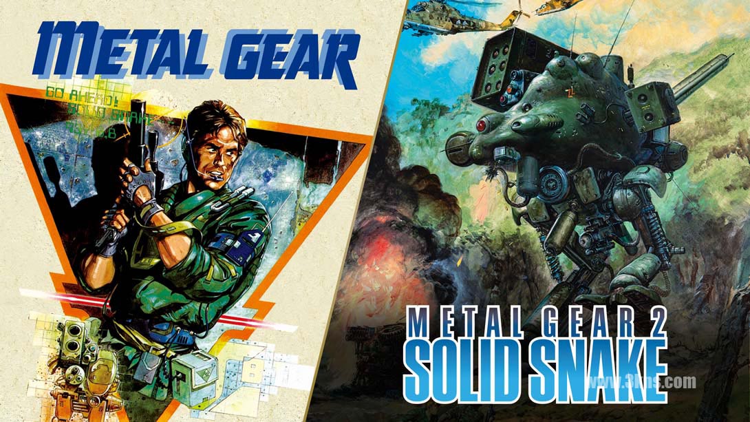 合金装备 和 合金装备2:固体蛇 Metal Gear & Metal Gear 2: Solid Snake