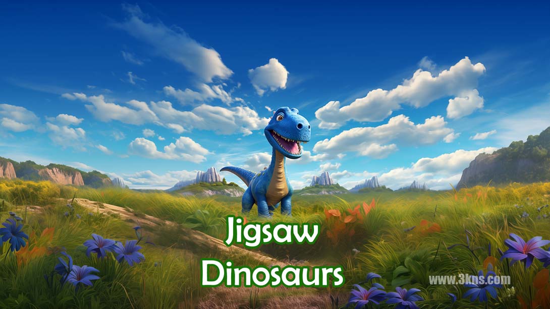 【美版】拼图恐龙 .Jigsaw Dinosaurs