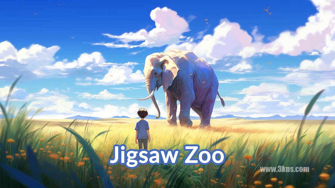 【美版】动物园拼图 .Jigsaw Zoo