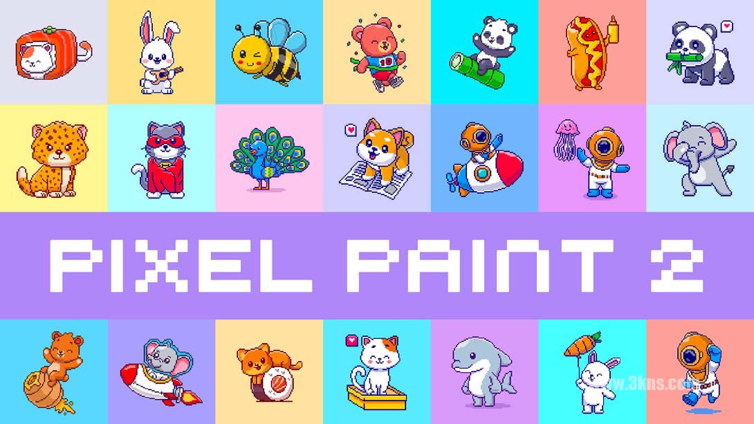 【美版】像素画2 .Pixel Paint 2