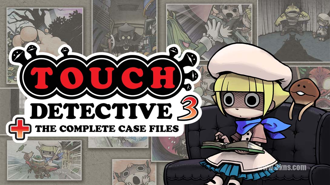 【美版】触摸侦探小泽里奈：里奈与滑子菇事件簿 .Touch Detective 3 + The Complete Case Files