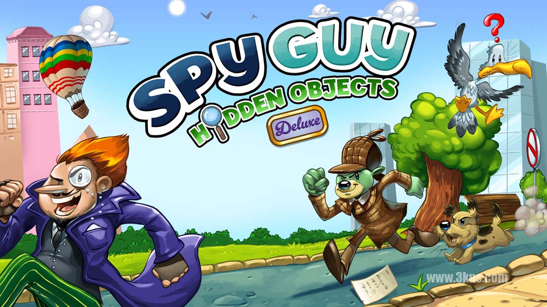 【美版】特工小子 隐藏的物品 .Spy Guy Hidden Objects