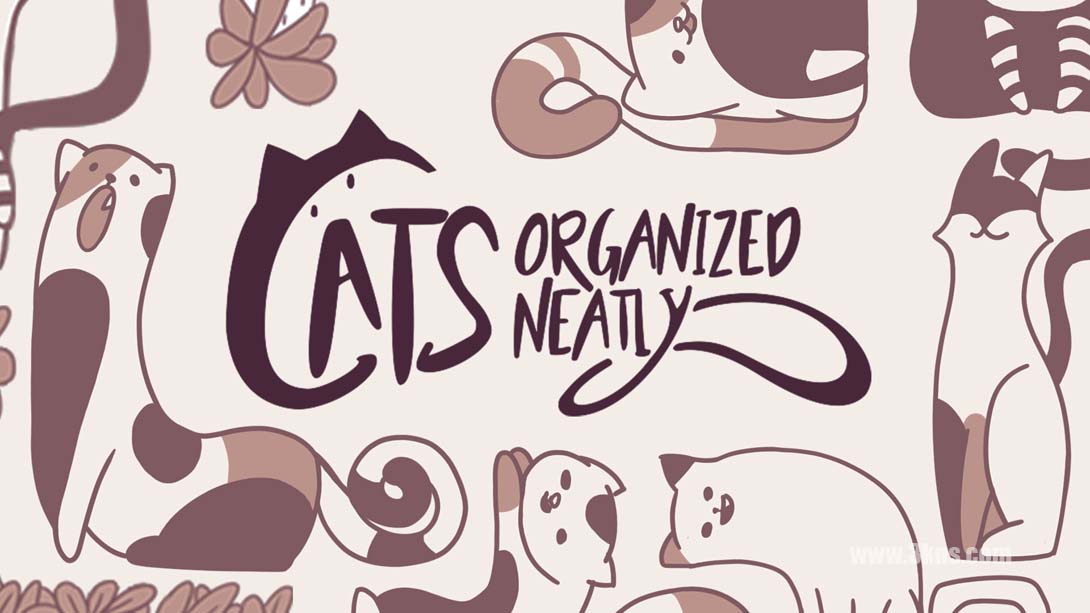 【美版】整洁的猫 .Cats Organized Neatly