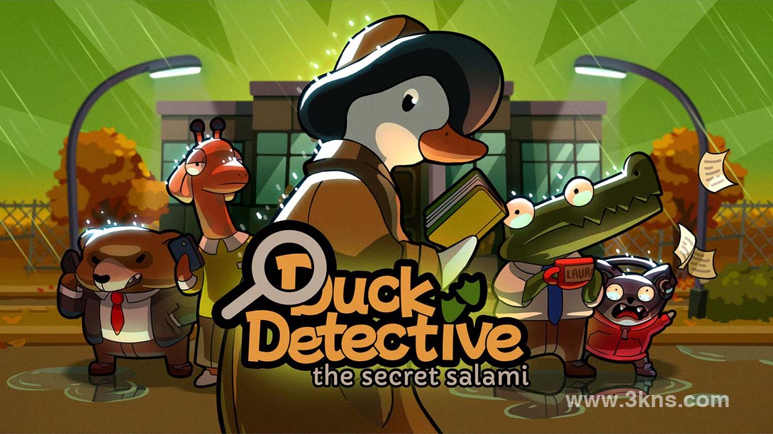 【美版】鸭子侦探:秘密萨拉米 .Duck Detective: The Secret Salami