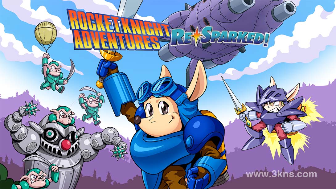 【美版】火箭骑士历险记:重闪合集 .Rocket Knight Adventures: Re-Sparked!