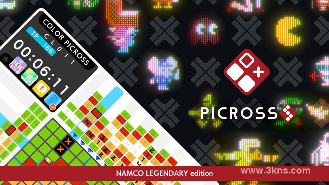 【美版】绘图方块 S 南梦宫传奇版 .PICROSS S NAMCO LEGENDARY edition