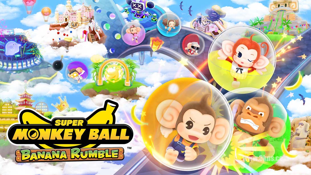 【美版】超级猴子球 香蕉大乱斗 .Super Monkey Ball Banana Rumble