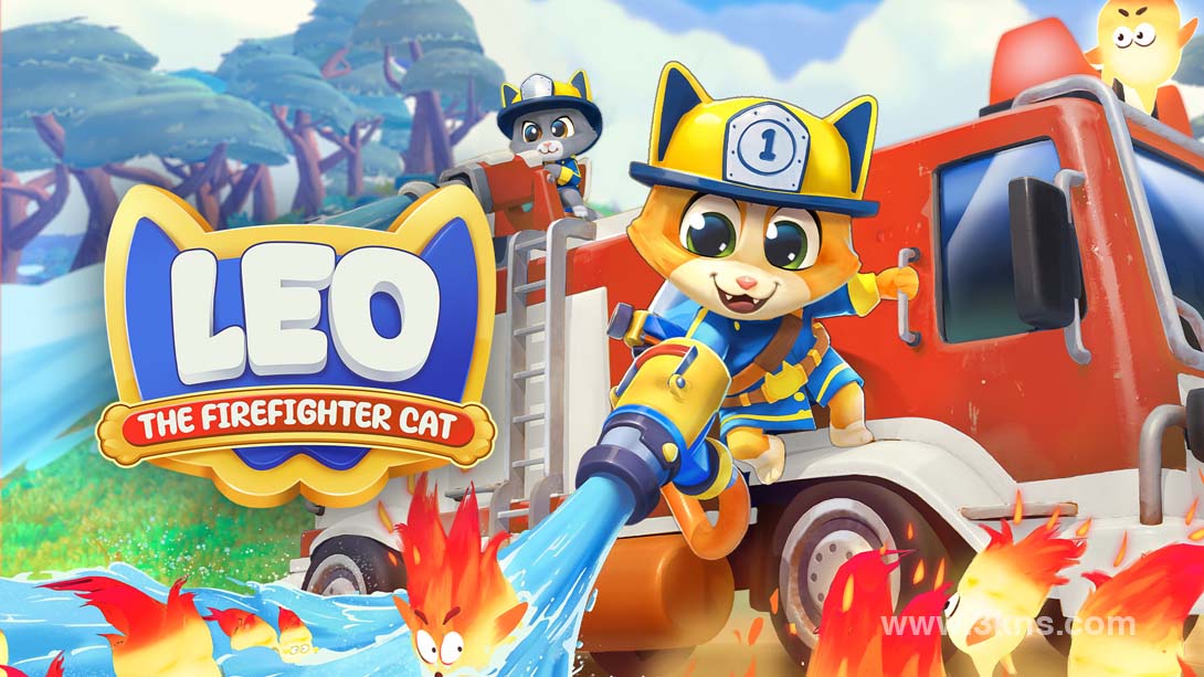 【澳版】喵喵队立大功 .Leo: The Firefighter Cat