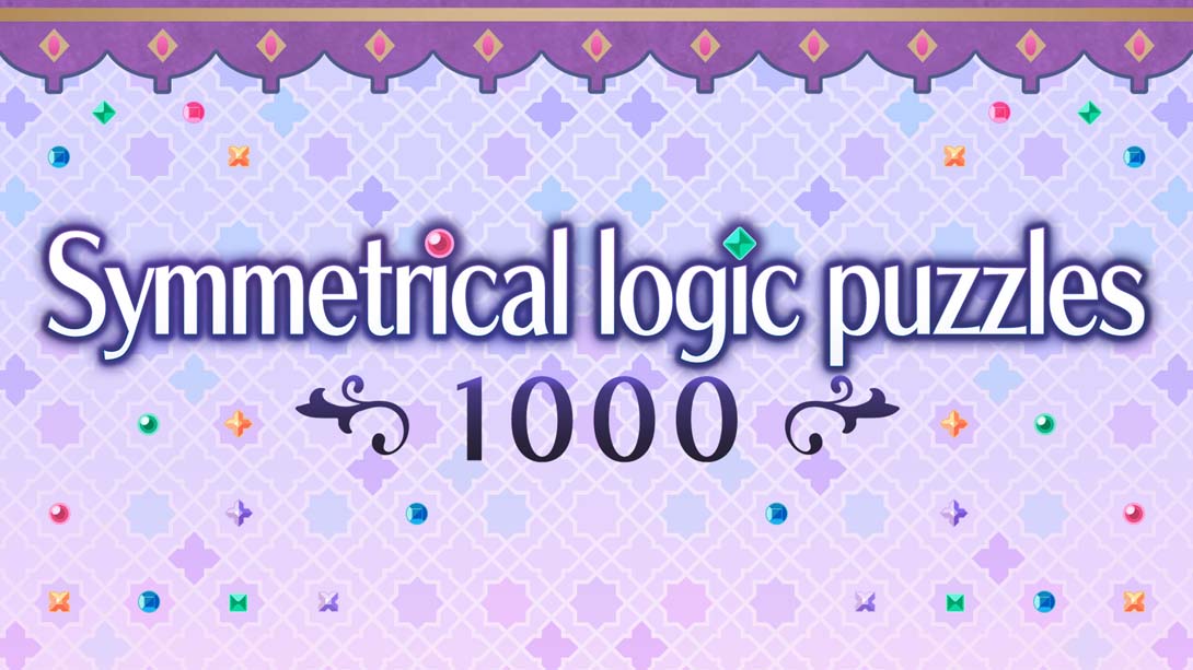 【美版】对称逻辑解谜1000 .Symmetrical logic puzzles 1000